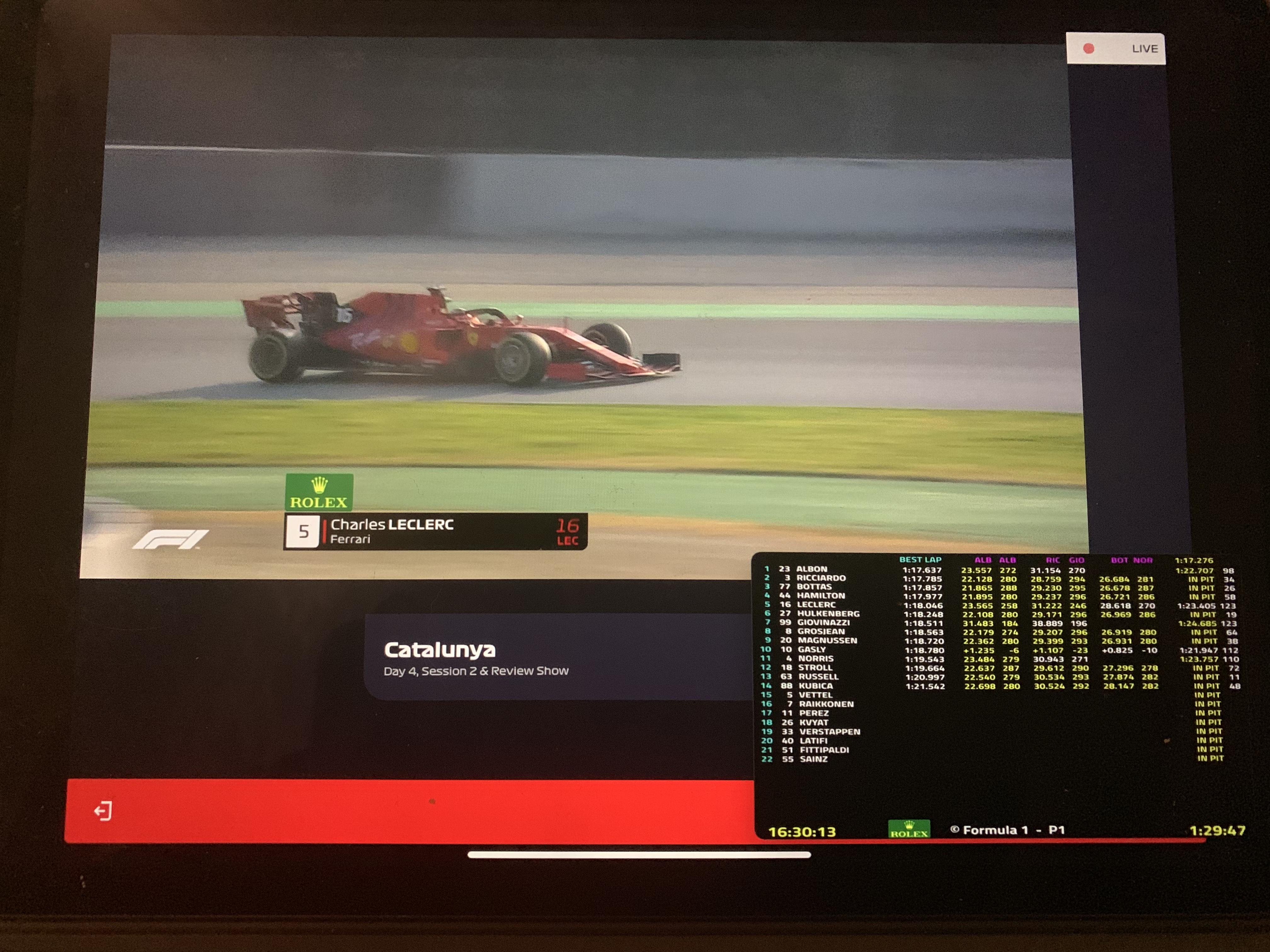 Improvise Adapt Overcome F1tv