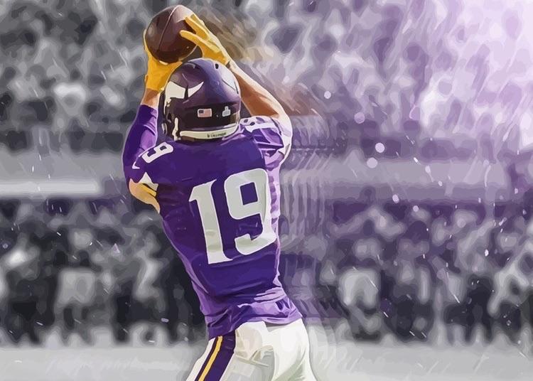 And welcome to the cute,beautiful and myst I Made A Digital Adam Thielen Piece Thought It Looked Pretty Cool So Decided To Post R Minnesotavikings