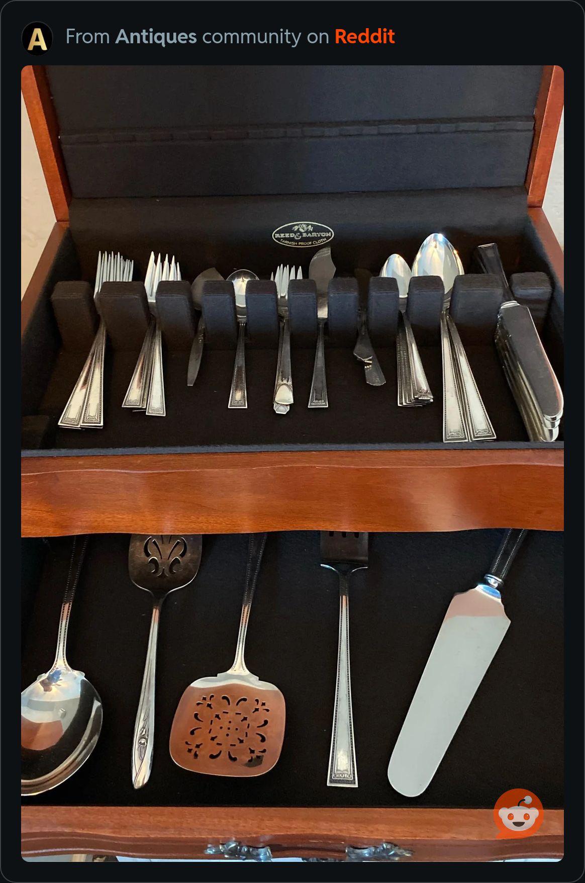 How Sanitary Are Cloth-Lined Silverware Chests? : rhomemaking
