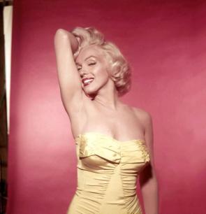 Marilyn Monroe in a promotional photo for “How To Marry a Millionaire” (1953). Photo by Nick de Morgoli.
