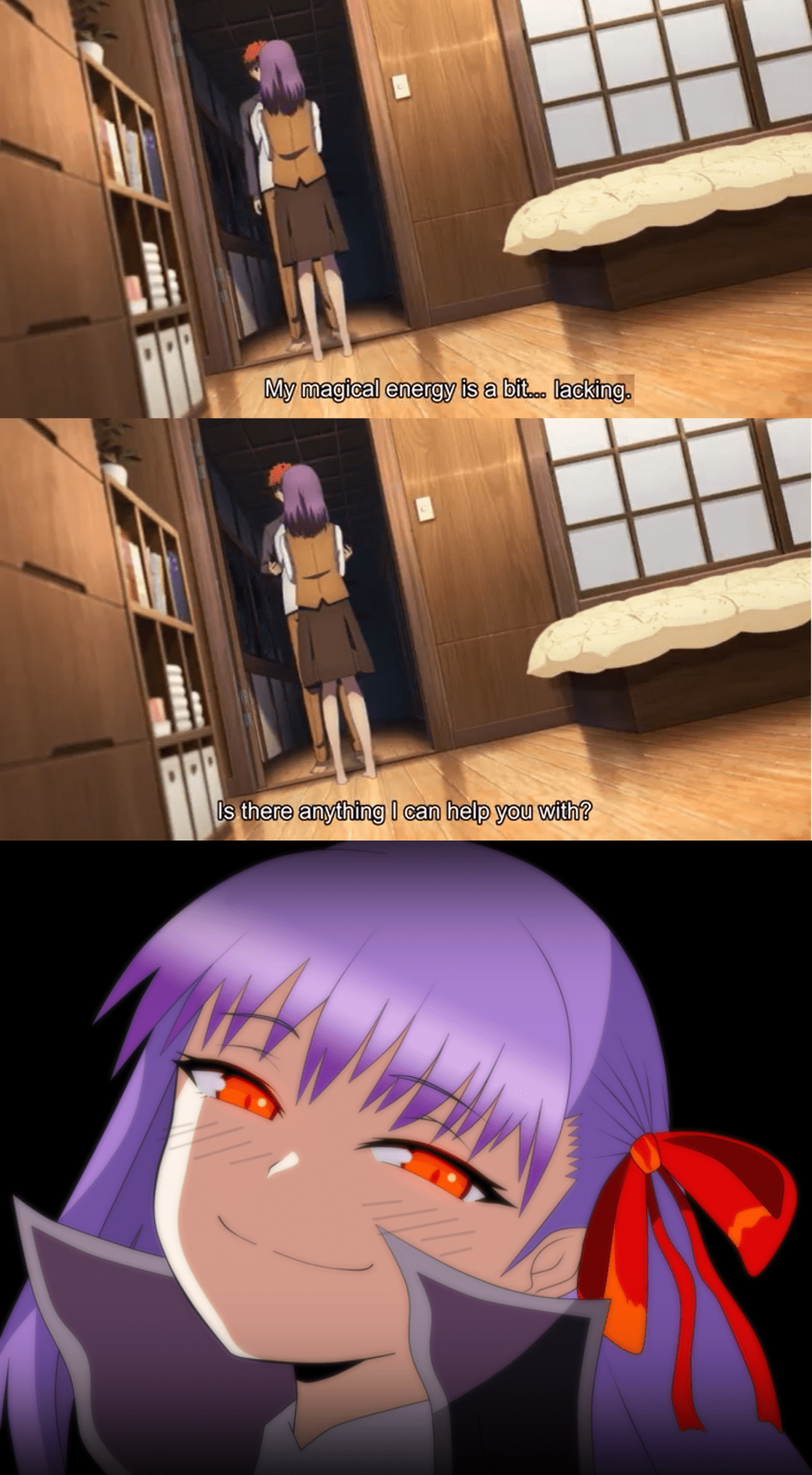 Mana is transferred through Sex because plot : rAnimemes