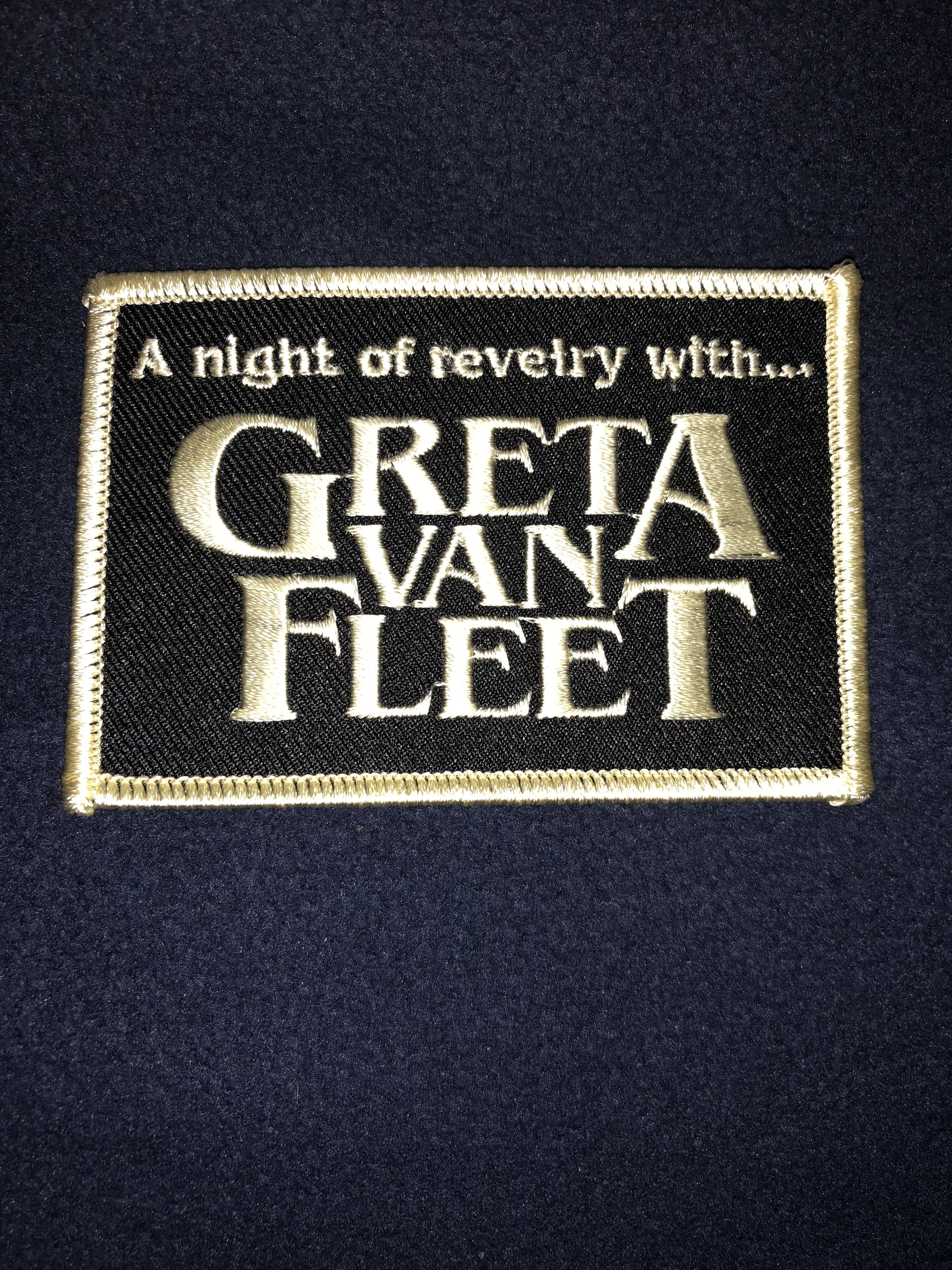 Beautiful Greta Van Fleet Patch Gretavanfleet
