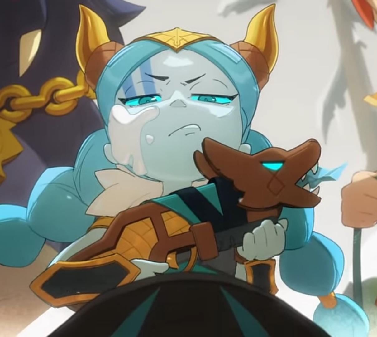 Warum sieht es so aus, als hätte jemand auf Jessies Gesicht ejakuliert? :  rClashRoyaleCirclejerk