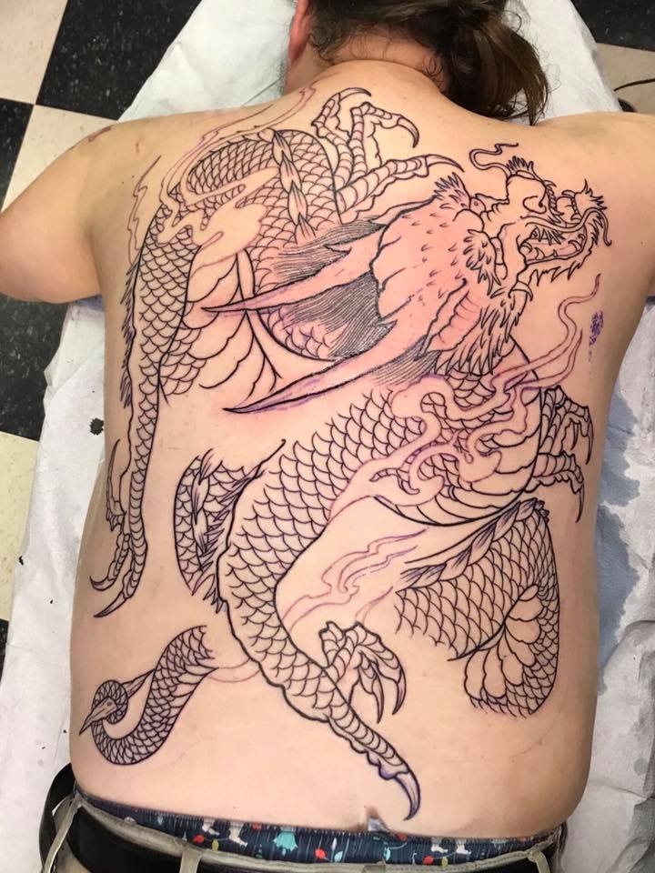 My Custom Kiryu Inspired Tattoo Yakuzagames