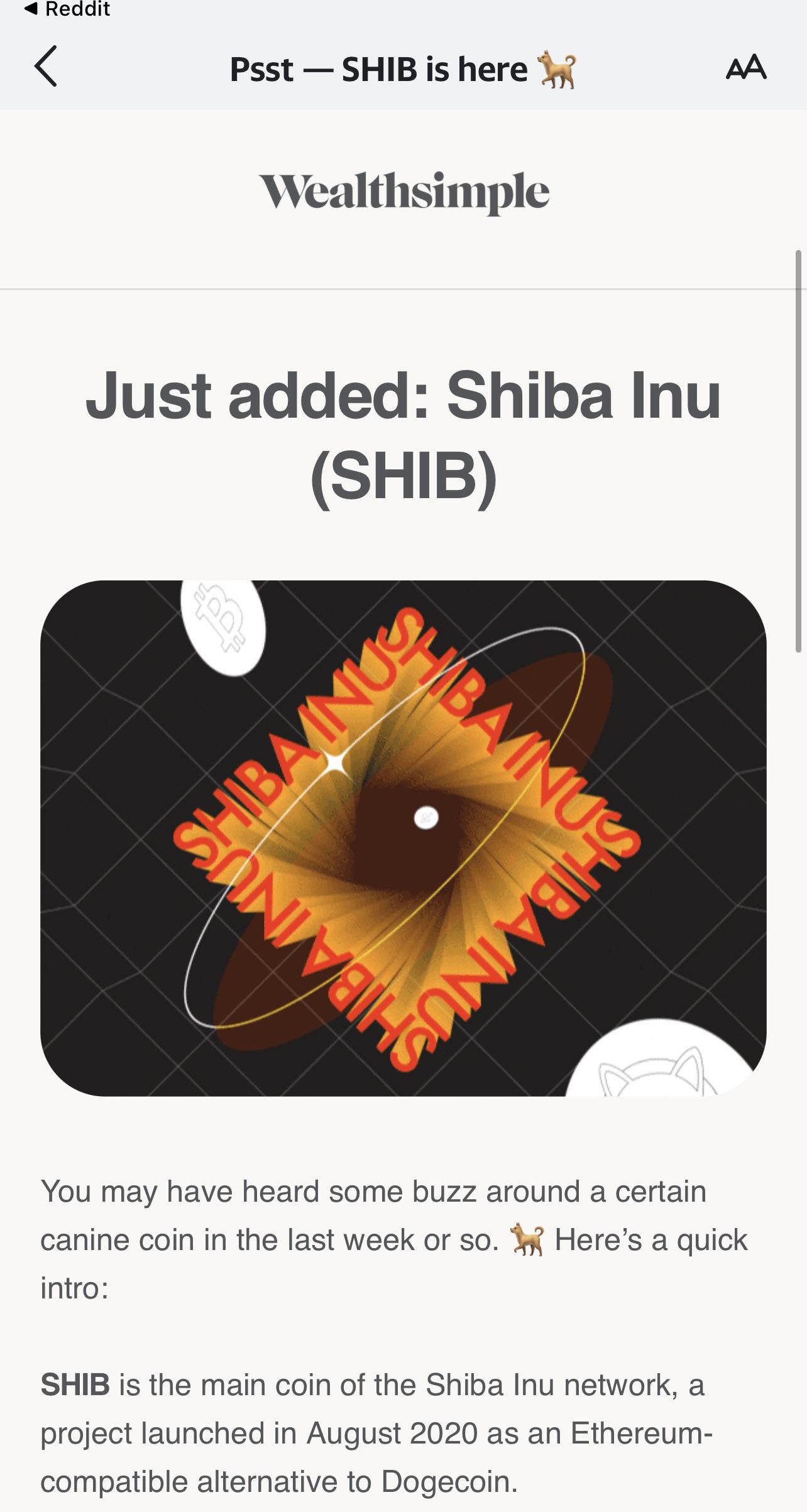 Dogecoin can be bought on a cryptocurrency exchange, although a user will first need to create an account on one of these exchanges before they can trade. Here Is One Proof Platforms Are Buying Up The Dip Wealthsimple Crypto A Big Exchange In Canada Listed Shiba Today The Dip Is For A Reason Keep Holding Shibarmy