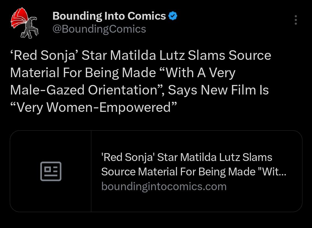 Red Sonja another woke remake. : rKotakuInAction