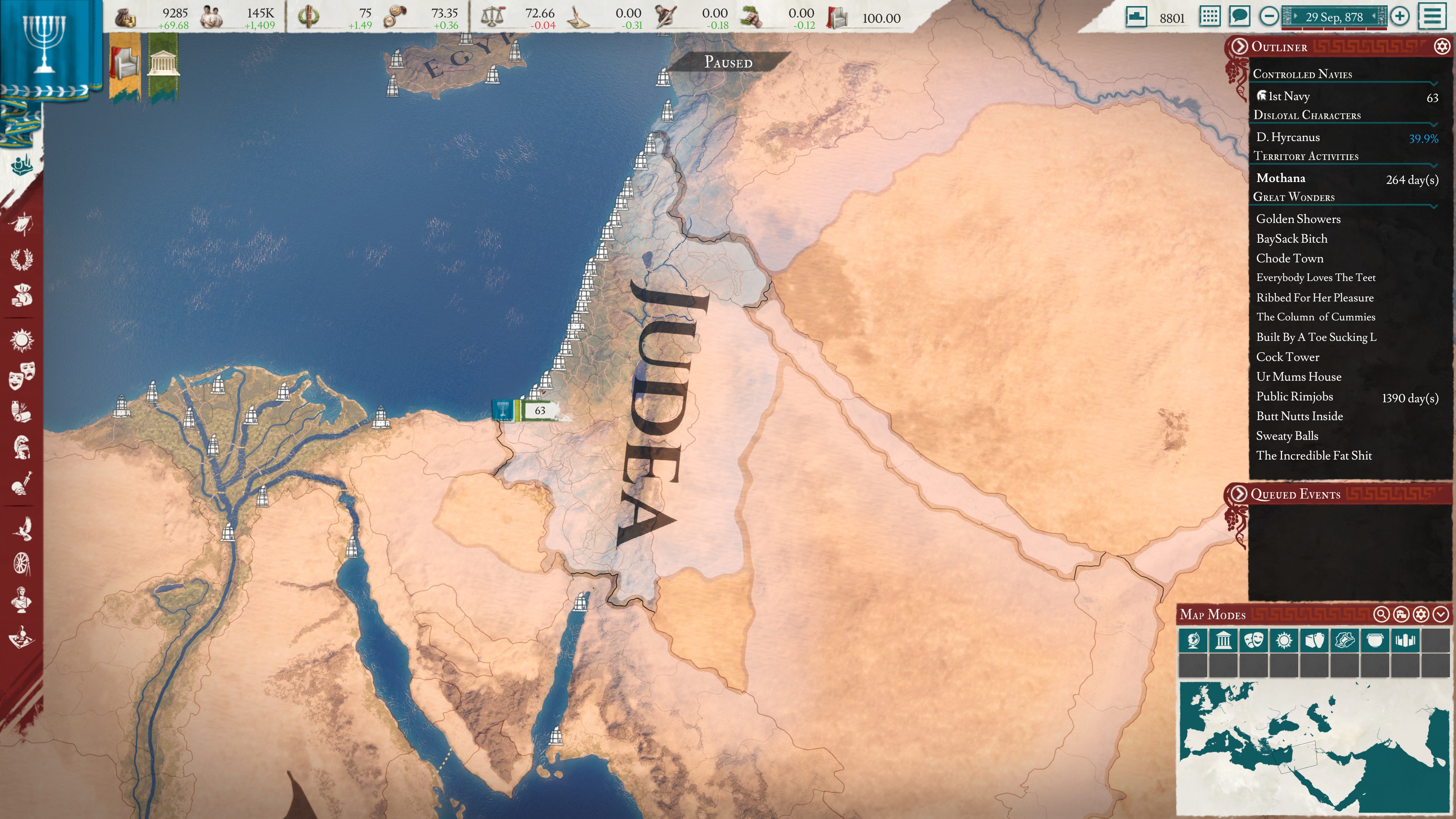 Judea Rome Map Roman World Bible Odyssey 