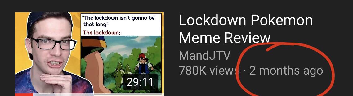What are you two laughing about? Lockdown Pokemon Meme Review