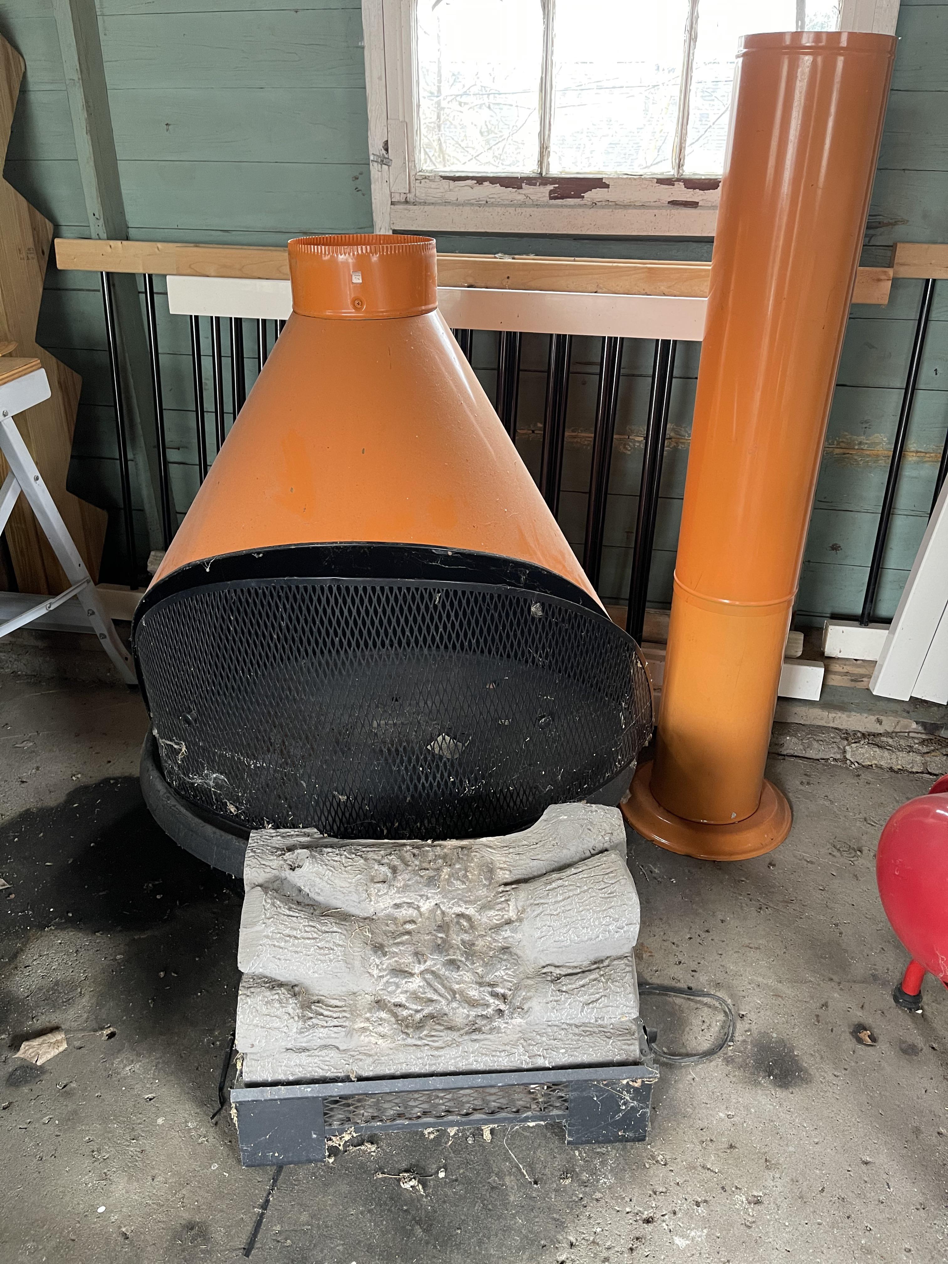 Vintage 80 S Sears Wall Hung Electric Fireplace For Sale In Denville New Jersey Classified Americanlisted Com