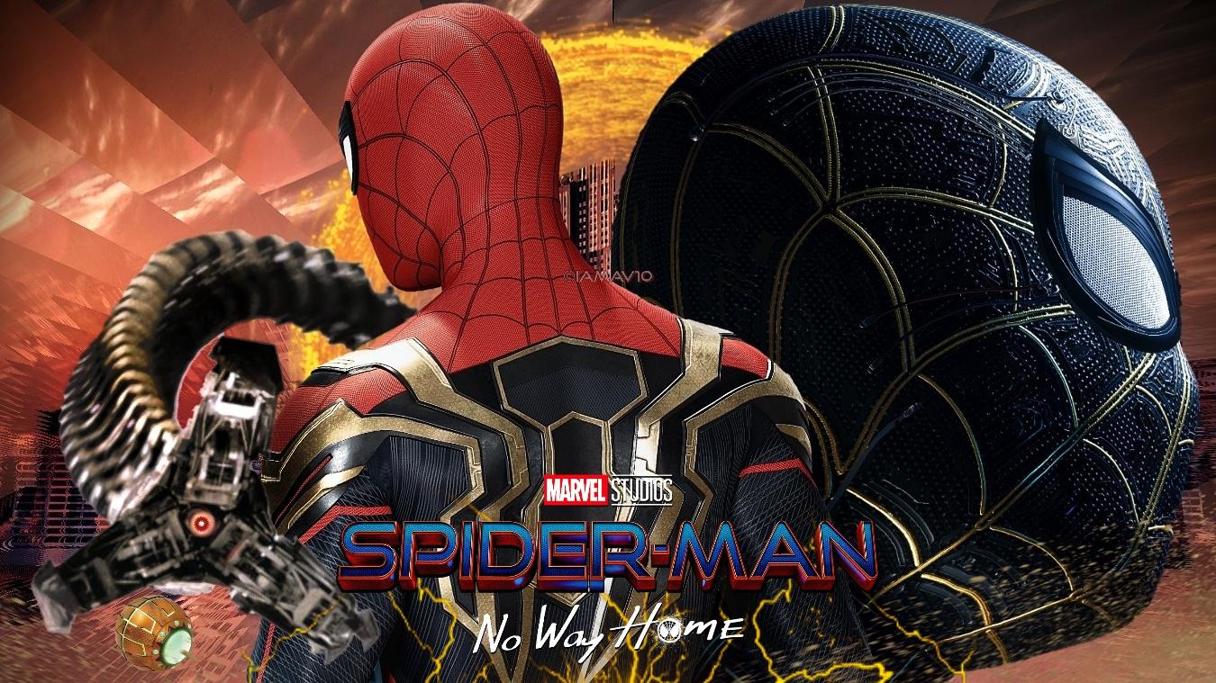 Here's the landscape version of Spider-Man: No Way Home poster, which I  made recently. Hope, you guys will like it ❤️🕸️ : rmarvelstudios