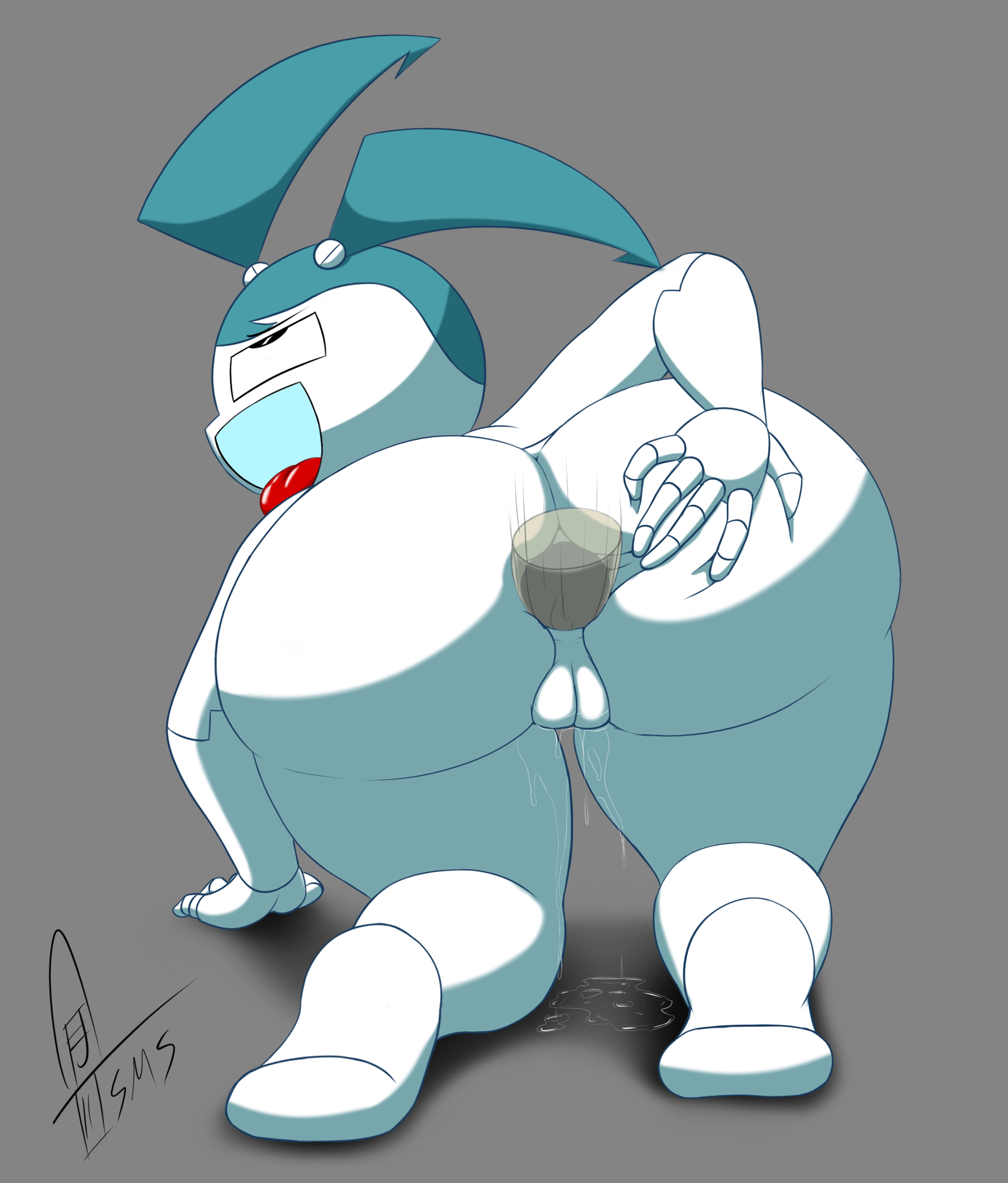 Jenny Wakeman Anal Redraw (SuperMoonShroom) [My Life as a Teenage Robot] :  rrule34