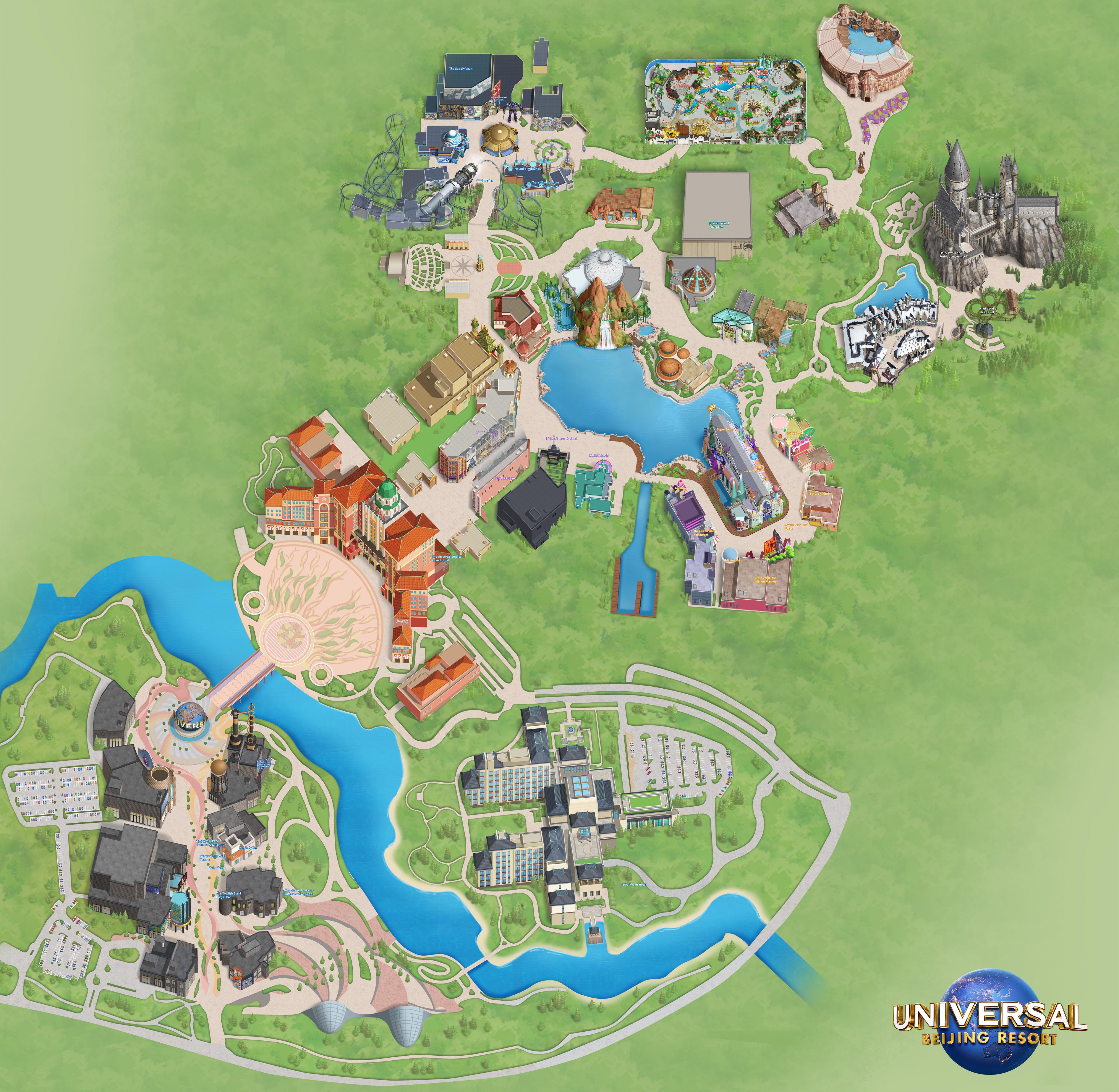 Universal Studios Orlando Resort Map The Official Universal Orlando 