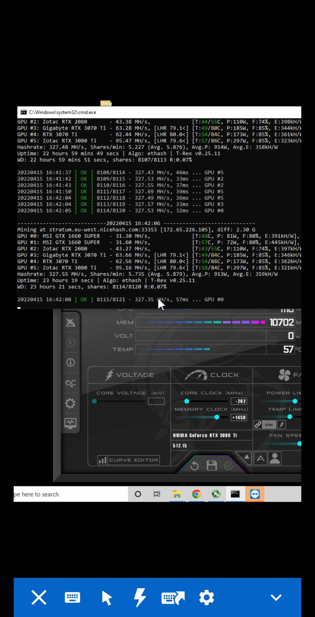 Best would just be to skip the mining and just buy ether (but you probably know that) or, invest in some nvda (doubled + my investment since may) . 4gck5bknpbvenm