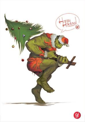 How the Hulk Stole ChRistMas by deadlymike