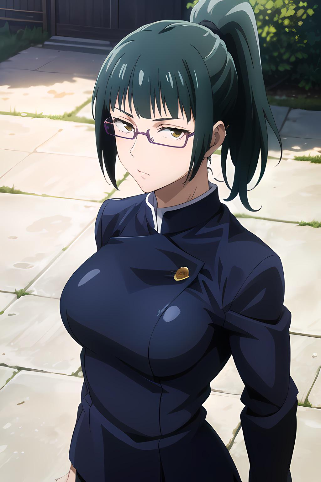 Maki Zenin alluring backgrounds - Download now