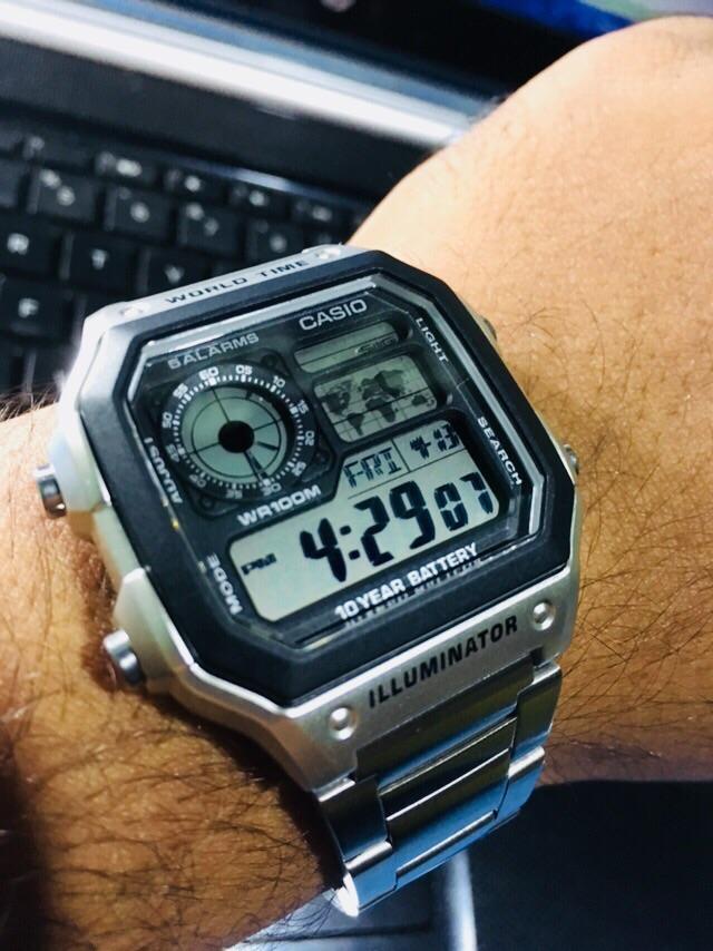 first casio digital watch