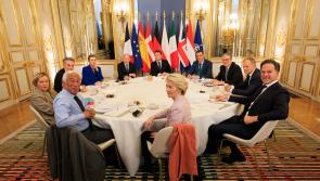 The informal meeting of European leaders that assembled today in France