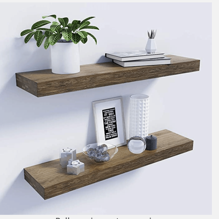 Does anyone have recommendations for rental-friendly floating shelves