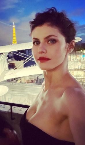Beautiful Alex with a Black Top (IG, October 2021)