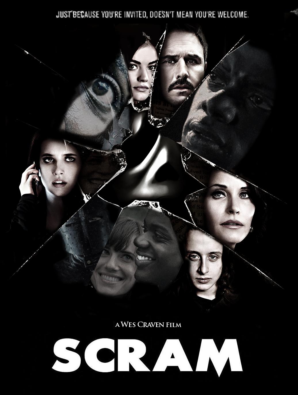 The main roles of this movie are done by melissa barrera, kyle gallner, mason gooding, mikey madison, dylan minnette, jenna ortega, jack quaid, marley shelton, . Before Production Started On Scream 5 2022 There Was A Planned Scream Get Out Crossover In Development Titled Scram R Shittymoviedetails