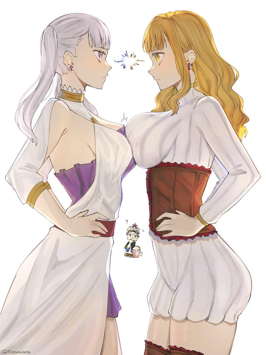 Mimosa vs Noelle (@rizaavana) : rBlackClover