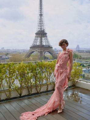 Z at a press event in Paris for her film, The Drama. – 2026