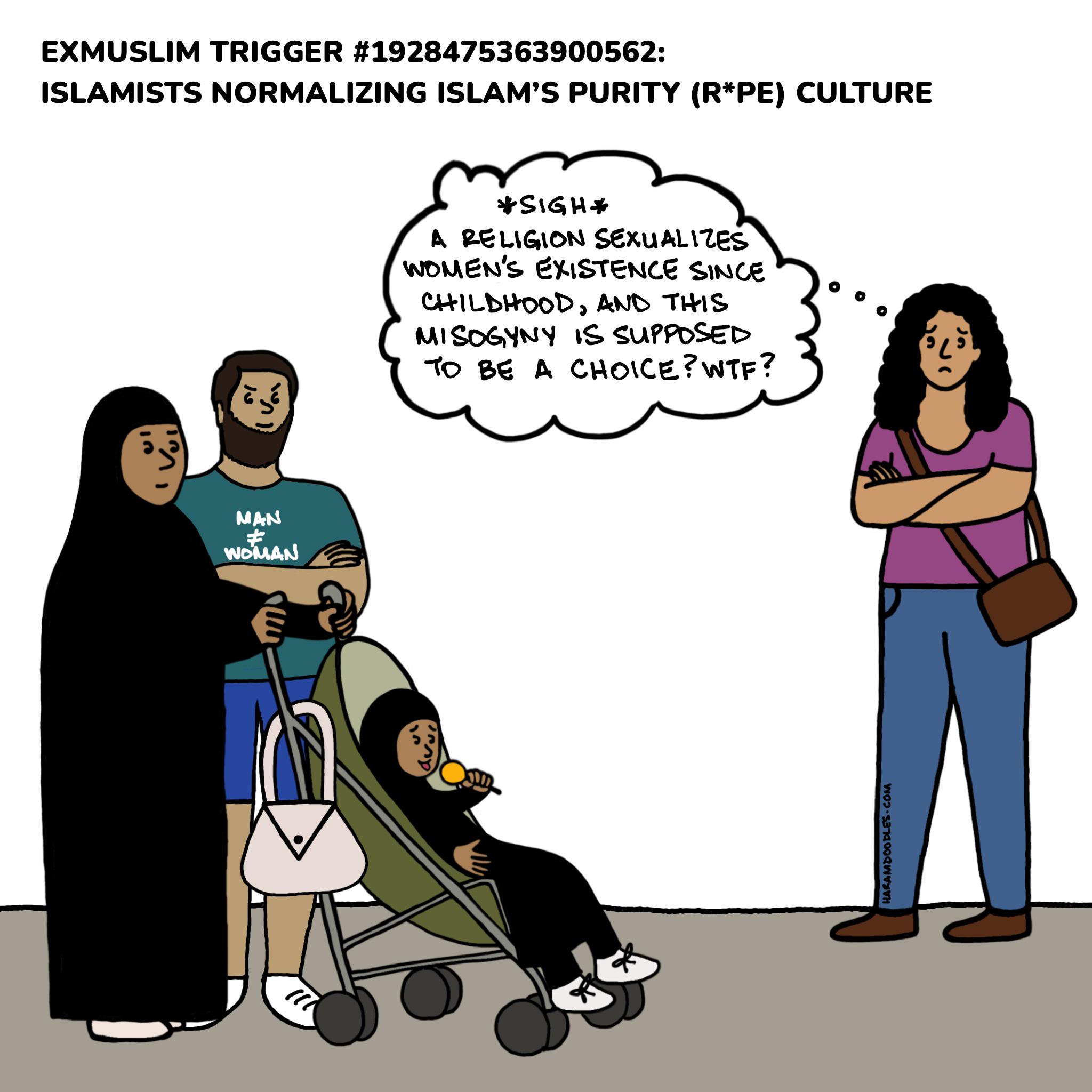 Shes just a kid! ☹️😩😔 ExMuslimTriggers : rexmuslim
