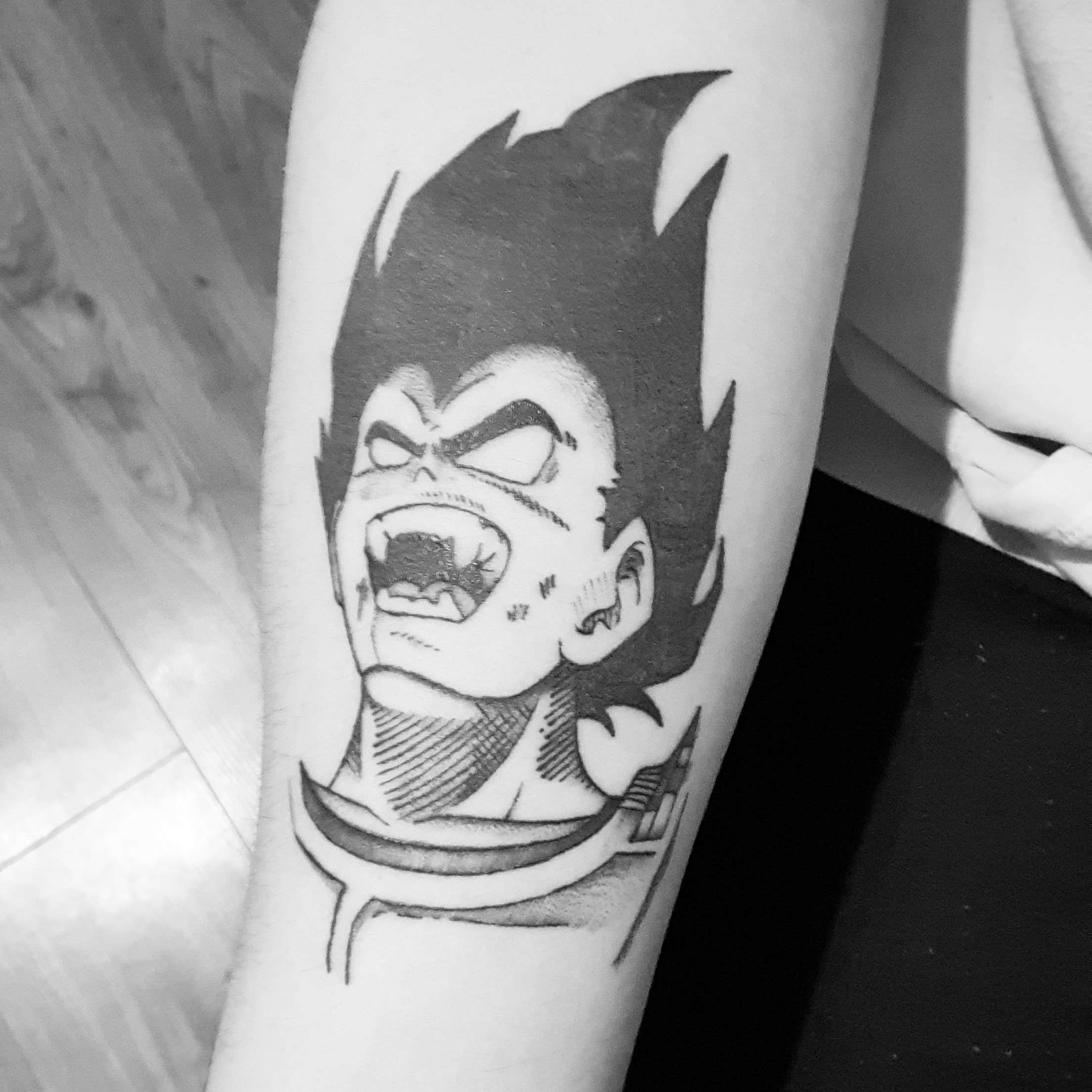 Finally Got A Vegeta Tattoo Dbz