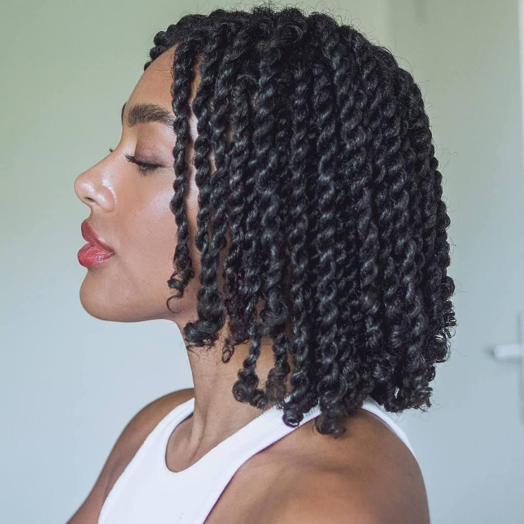 Shoulder length protective styles?(Not me in the photo) : rNaturalhair