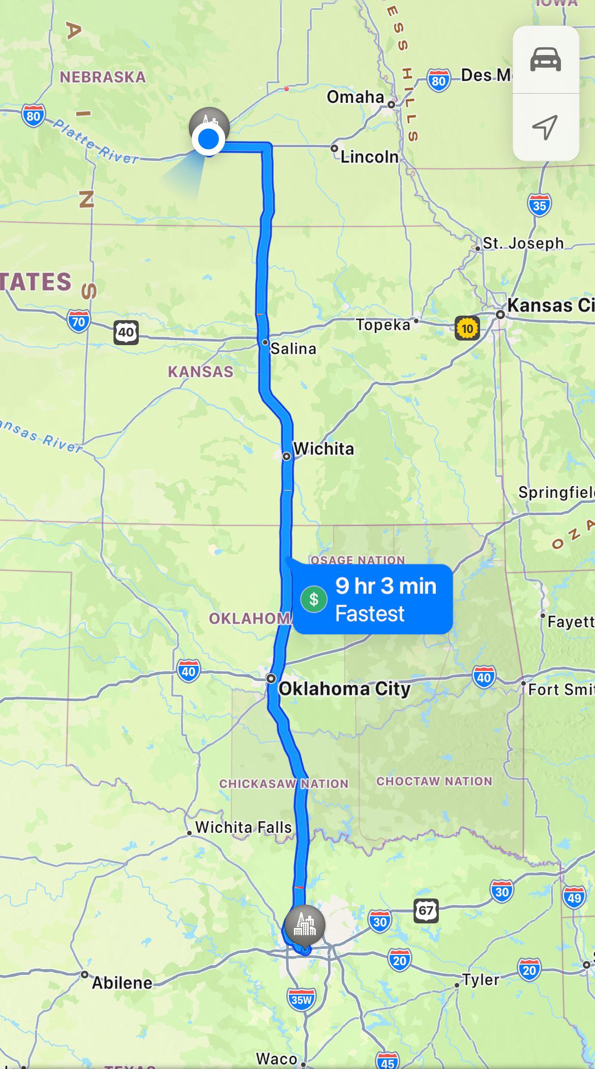 Where can I visit for 2-3 days on my way to texas? : rroadtrip