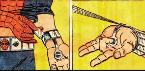 What does Spider-Man do with empty web cartridges? Does he just toss them aside when he reloads his webshooters?