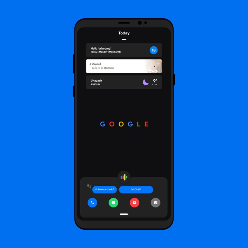 Theme Clean Minimal Google R Androidthemes - Ultra HD Dark Pictures for Desktop