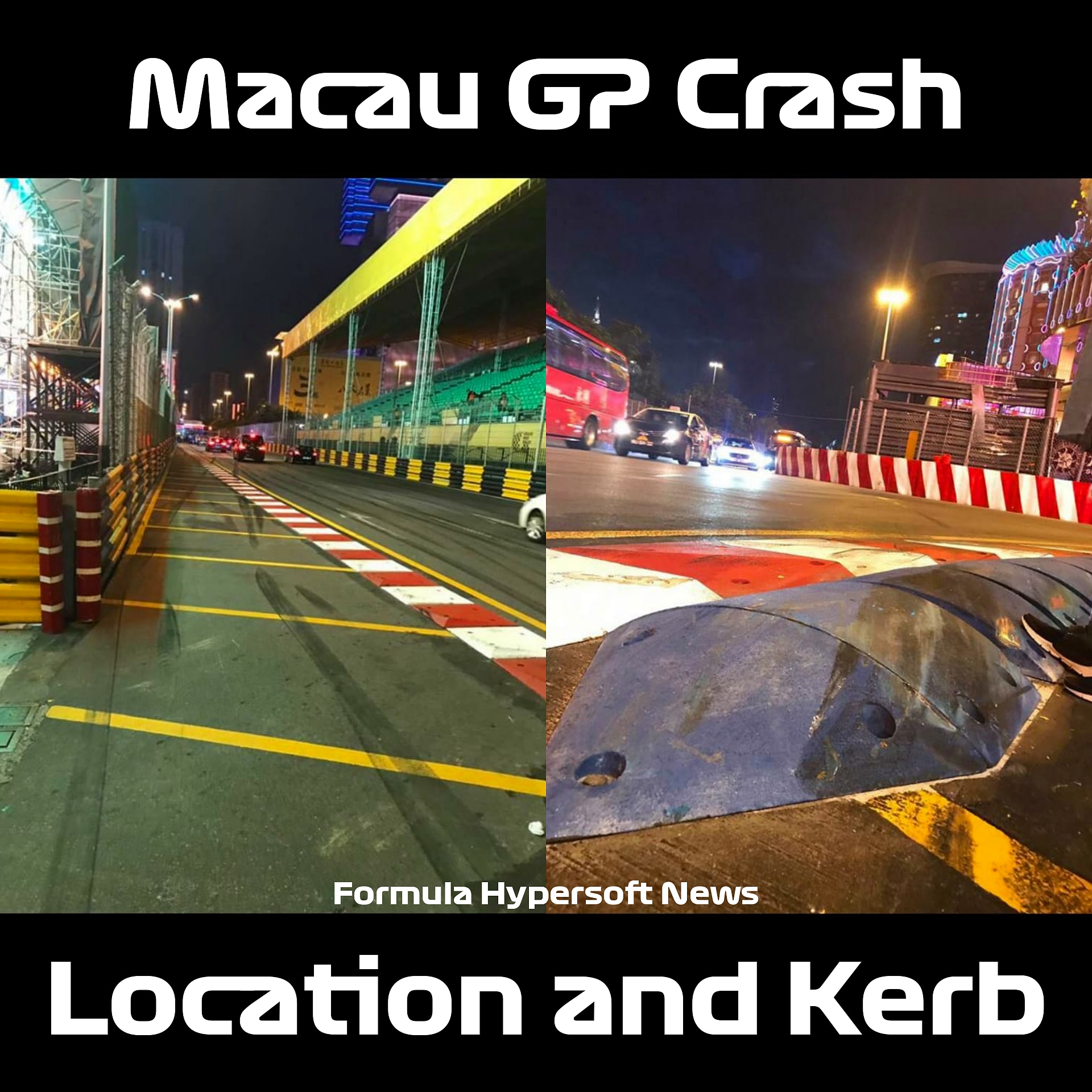 Macau Gp Sophia Crash Location And Kerb Formula1