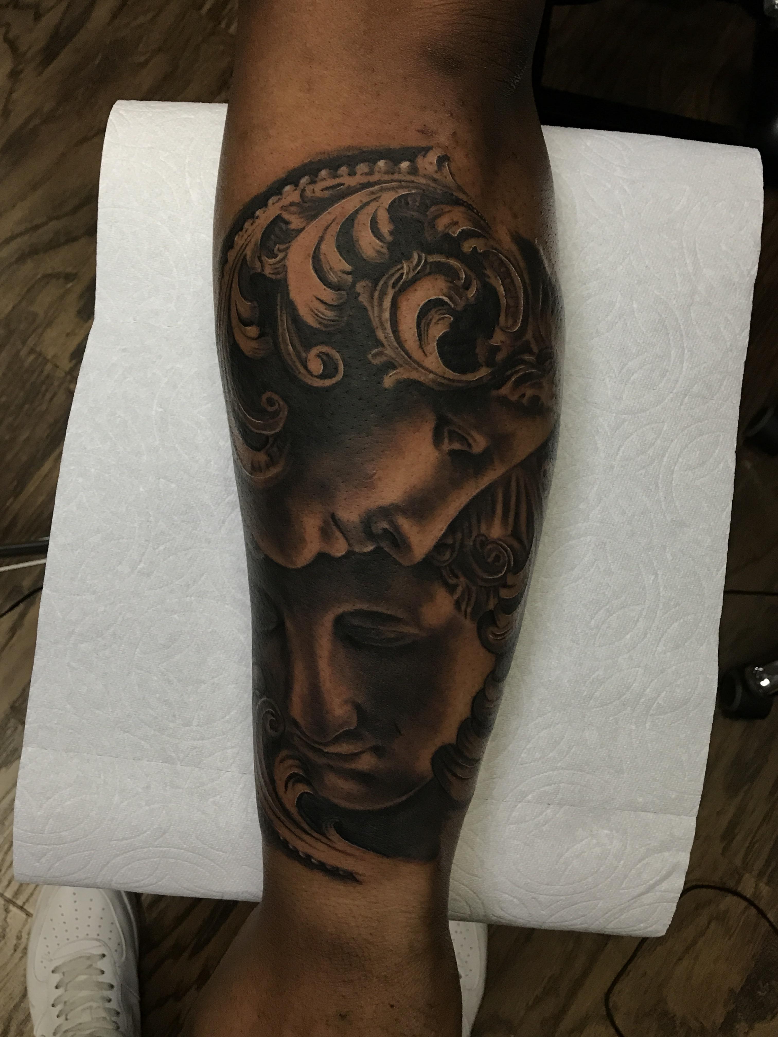 Cupid & Psyche From An Antonio Canova Sculpture. Tattoo By Brandon Albus Sinners Tattoo Dallas, Tx. : R/Tattoos 4032_x_3024_jpg