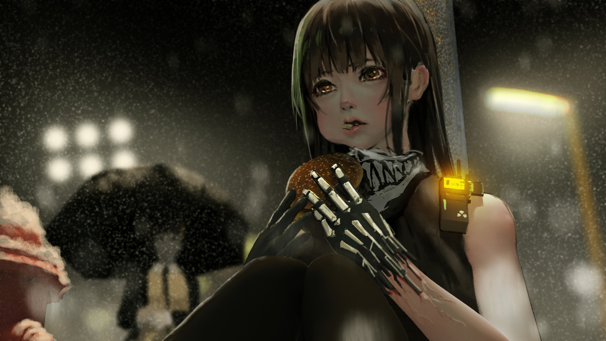 She comes with three face plates including a standard expression, a rarely seen angry expression and a crying expression for when 416 scolds her. M4A1 Girls Frontline : AnimeBurgers