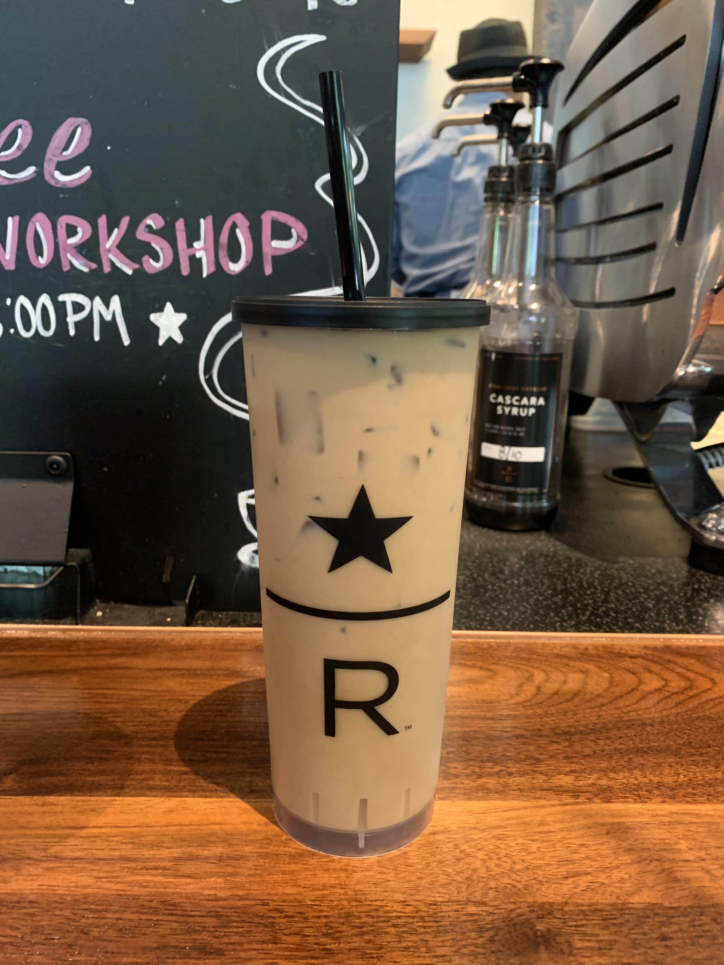the iced hazelnut bianco latte is so good i wish my store was reserve so i could have these more often rstarbucks on starbucks iced latte recipe reddit