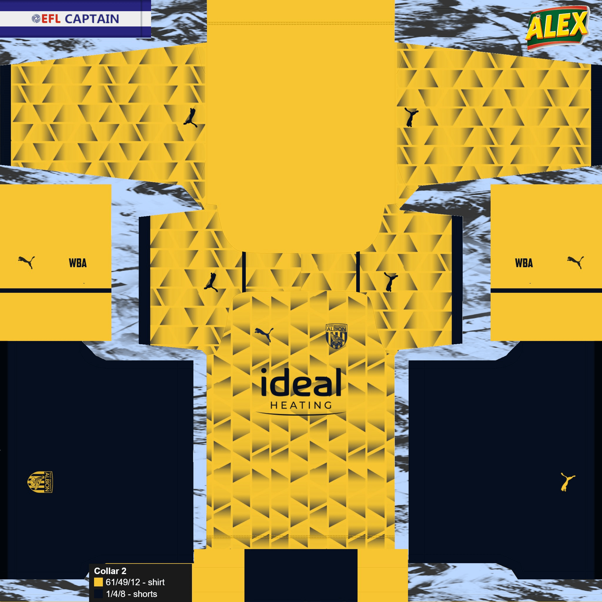 5 update 28/06/2021 juventus adidas home 1, home 2. Kit West Bromwich Albion 21 22 Away 3rd Kits By Alex R Wepes Kits