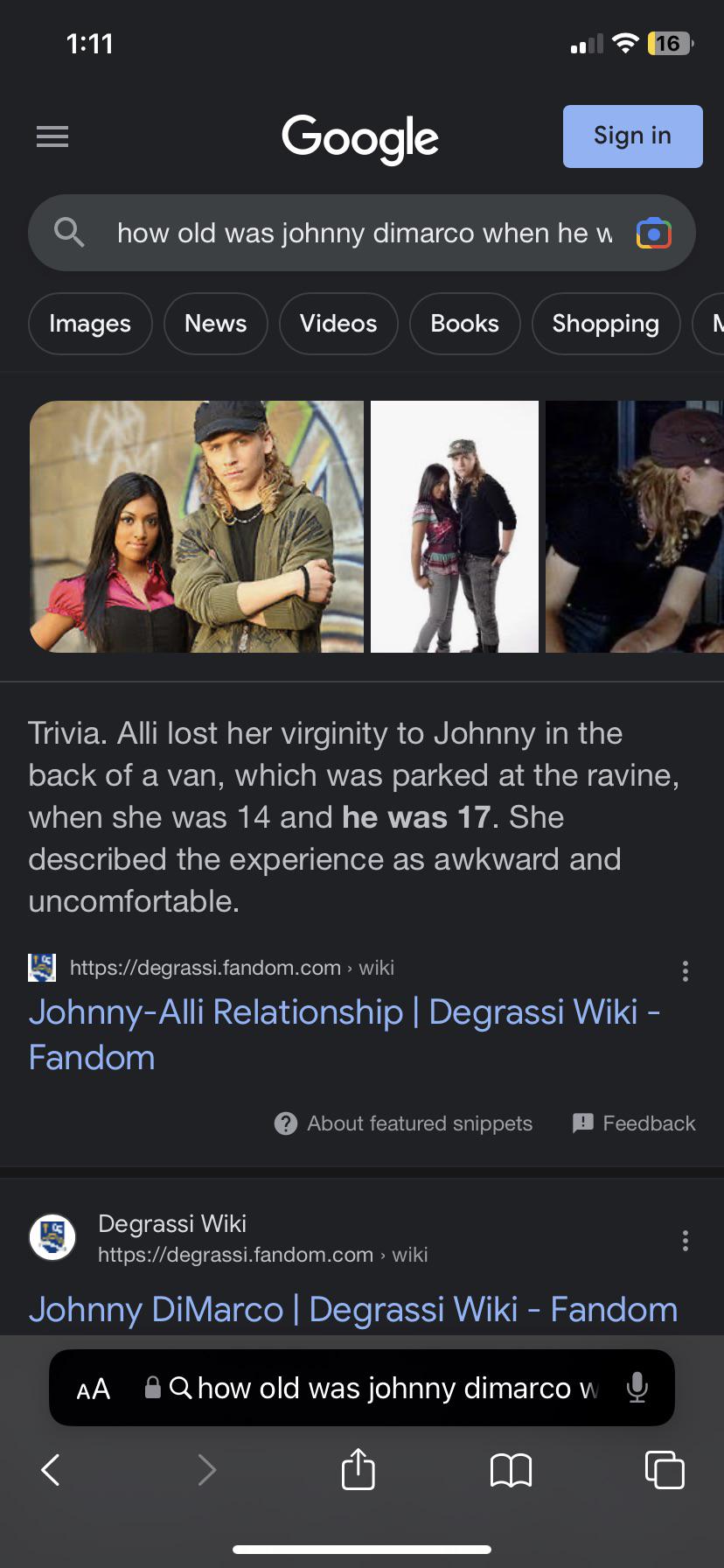 johnny really leaked allis nudes because people saw him with a stuffed  animal. it was NEVER that serious : rDegrassi