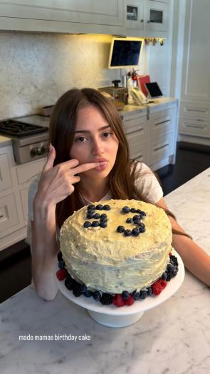 ‘Made mamas birthday cake’ – IG Story June 2026