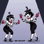 Mime and dash bouncing about mime and dash derpixon kevzileap : rEverythingPixel