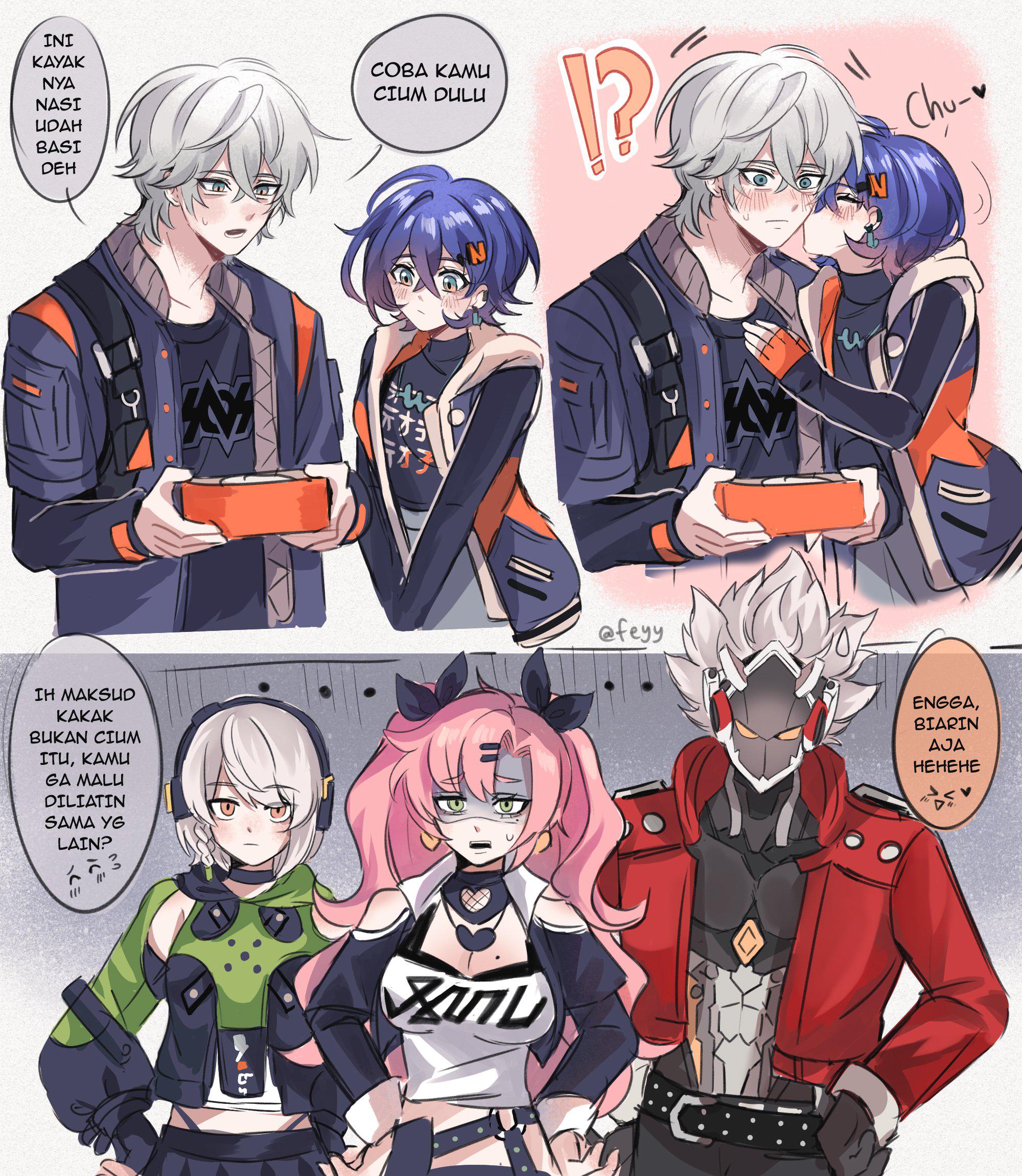 Wise & Belle (by Feyy_Incognito) : rZenlessZoneZero