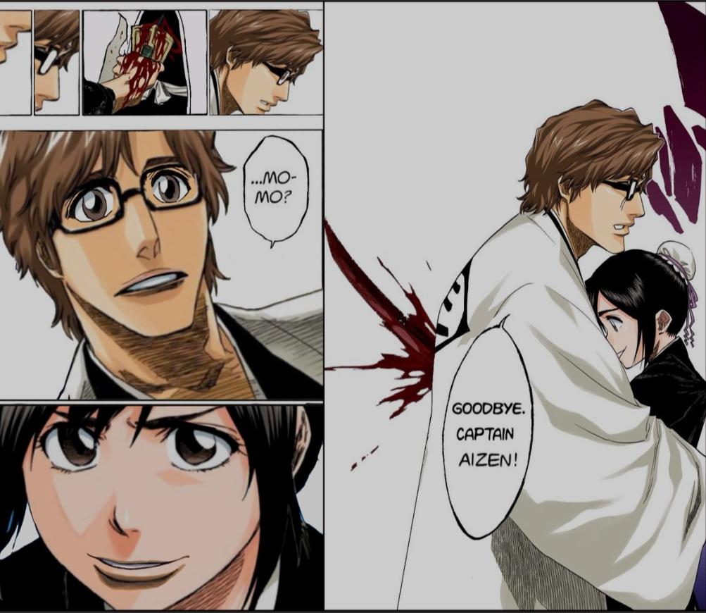 还记得那个碧池momo背叛蓝染的时候吗。 : rbleach