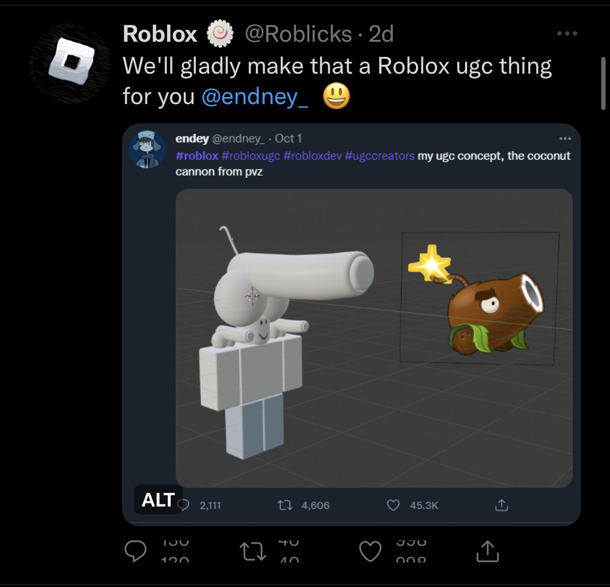 Pvz Roblox UGC R 