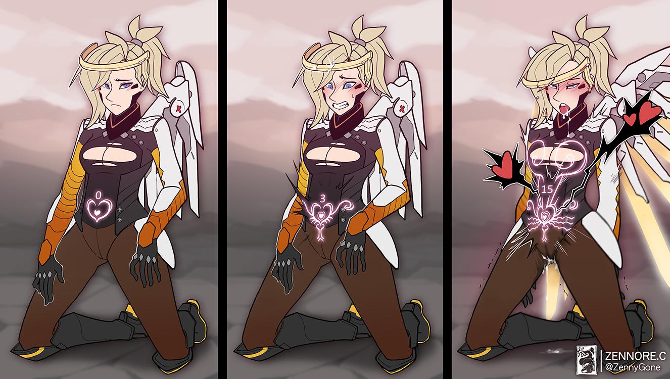 Mercy womb tattoo orgasm (Zennygonewild) [Overwatch] : rrule34