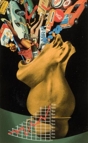 “Consumer” by Josep Renau (1972)