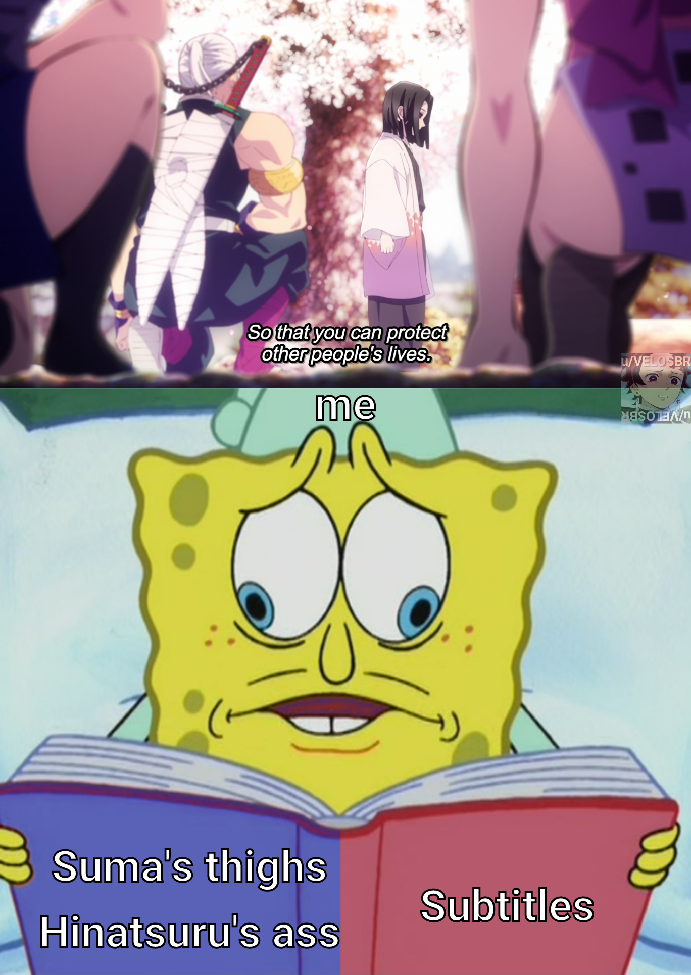Demon Slayer: Entertainment District Arc - minor spoilers] Dont you think  the camera angles in anime can be a little weird? : rAnimemes