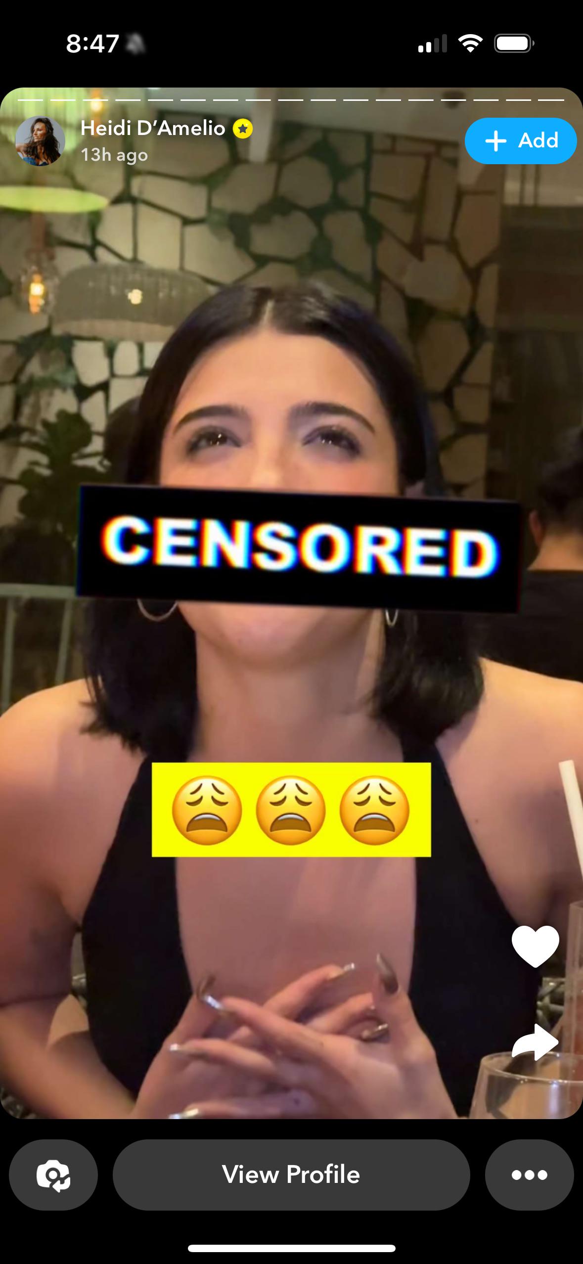 Charli Damelios mom Heidi using Charli for clickbait on her Snapchat story  : rLAinfluencersnark