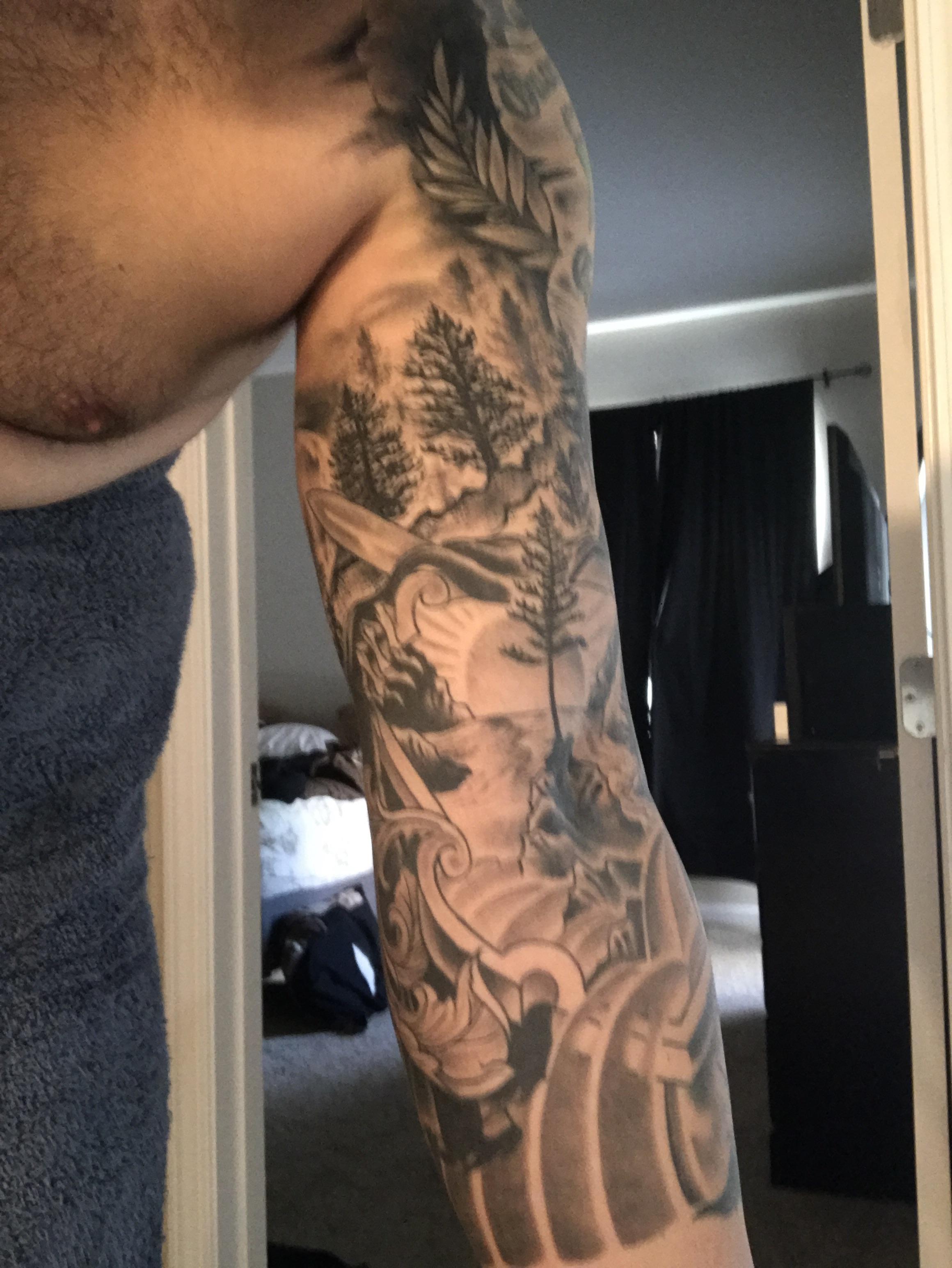 34 Sleeve Tattoo Black And Grey Best Tattoo Ideas