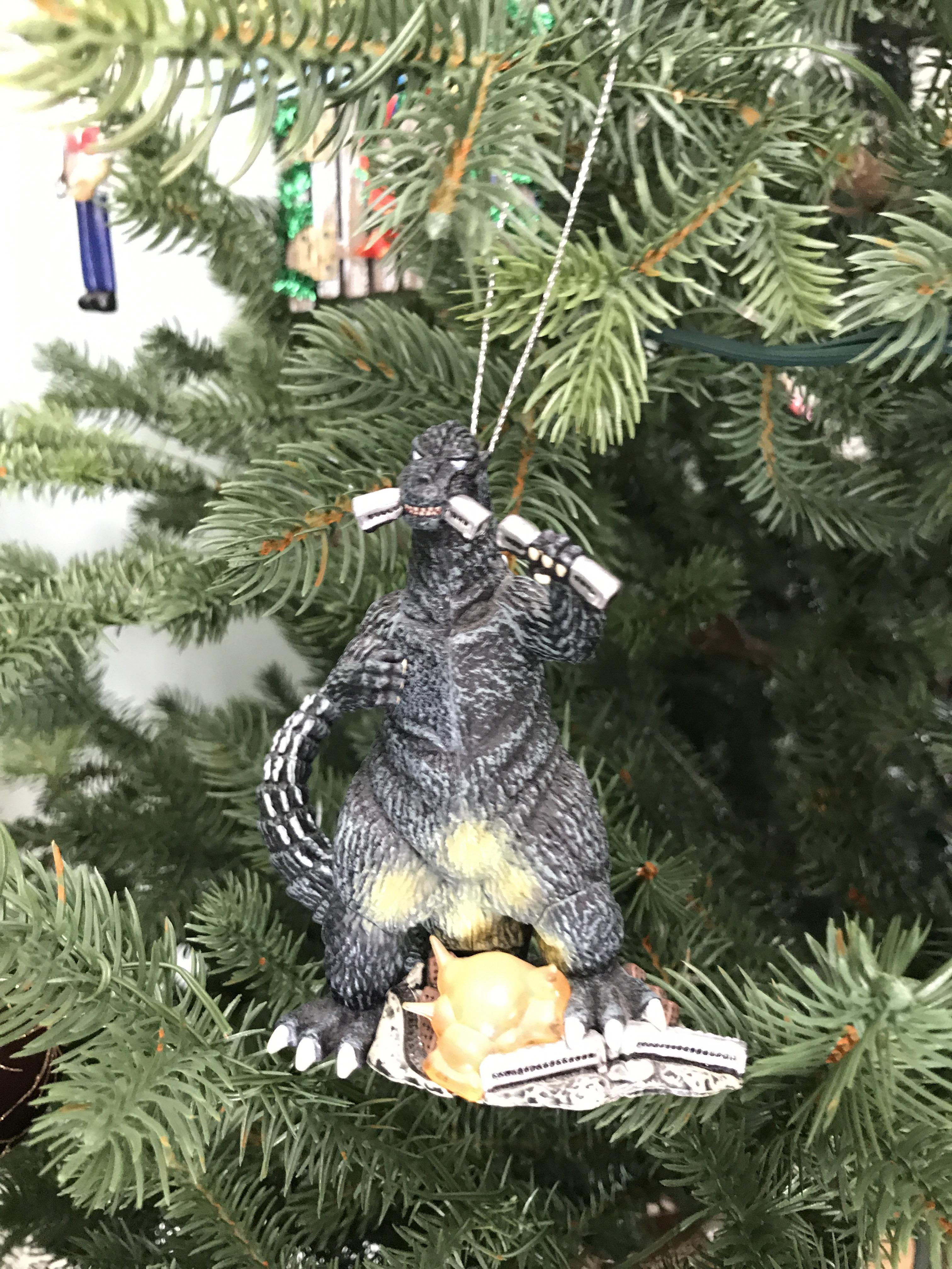 Godzilla Christmas Tree Goes Viral Z100 Portland