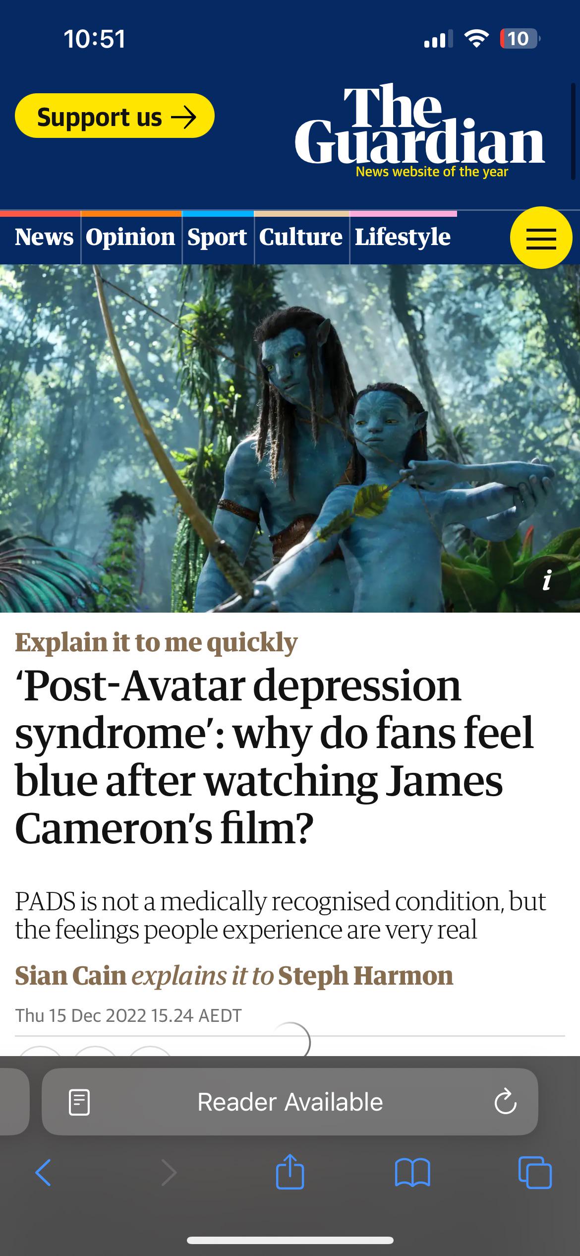 Post Avatar Depression : rAvatar